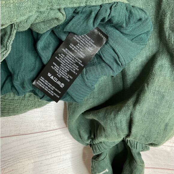 New Free People Billy Saddle Green Jacket Women's Size XS - Picture 7 of 7